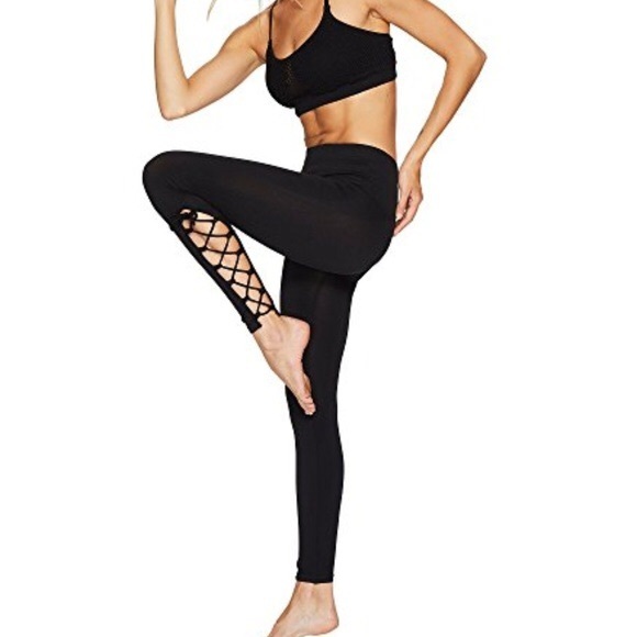 Free People Pants - Free People Black Workout Tights